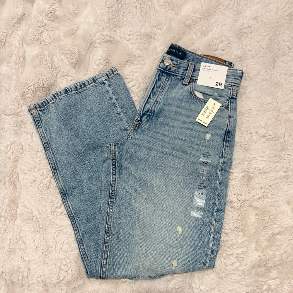 Aeropostale Light Blue High Rise Jeans